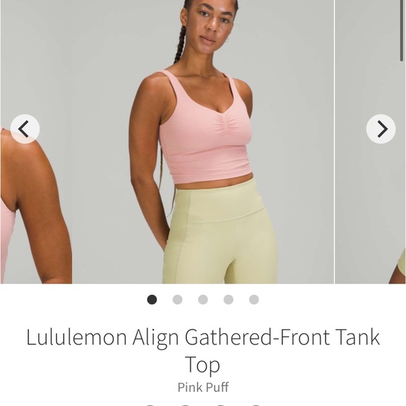 Lululemon Align *Gathered-Front Tank - Picture 3 of 3